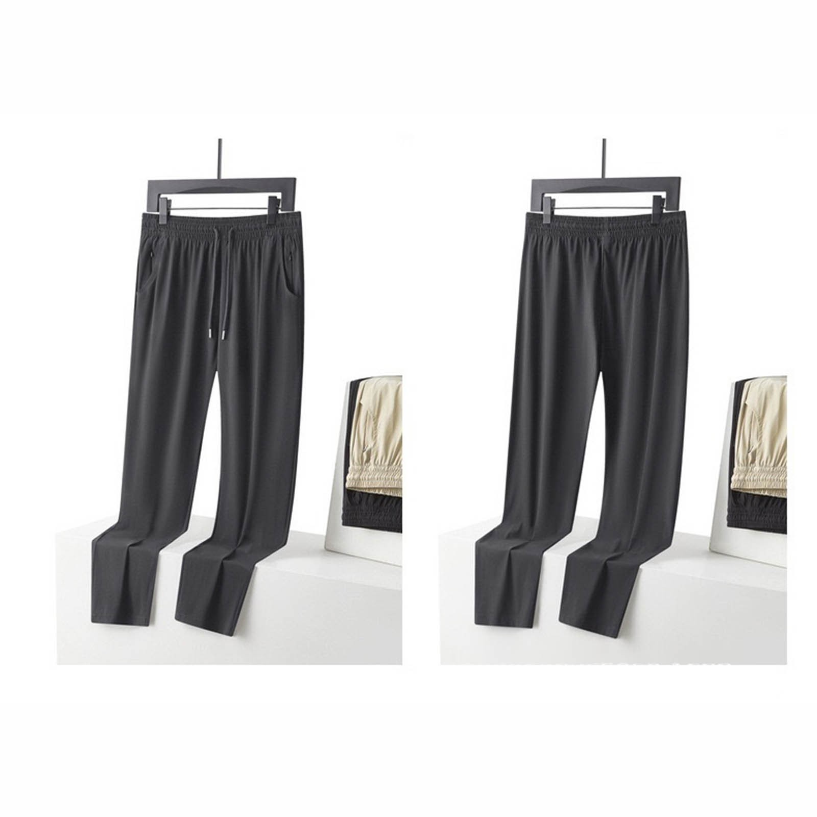 thumbnail image 5 of Pantalones deportivos oversize para mujer: suaves y transpirables, bolsillos con cremallera oculta, secado rápido, L-XXXXL, 5 of 5